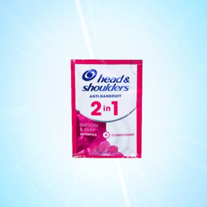 Head & shoulders 2 in 1 shampoo + conditioner  smooth and  silky
